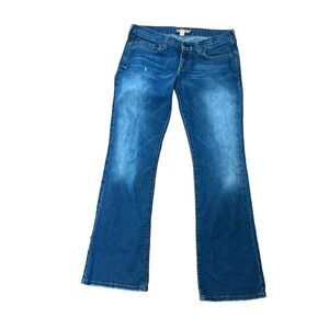 Abercrombie & Fitch Emma bootcut 6R stretch blue denim jeans